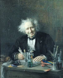 Portrait de Michel-Eugène Chevreul (1786-1889) 1888